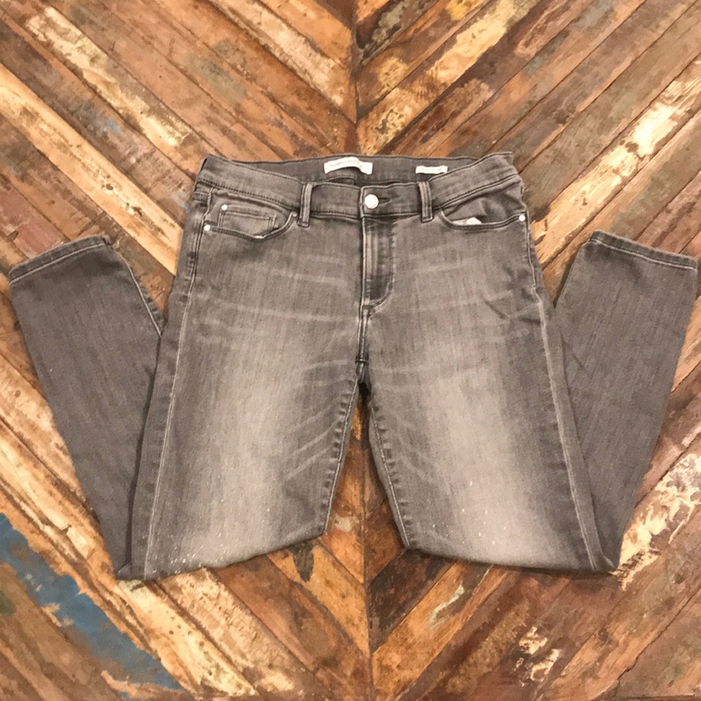Banana Republic Grey Wash Skinnies